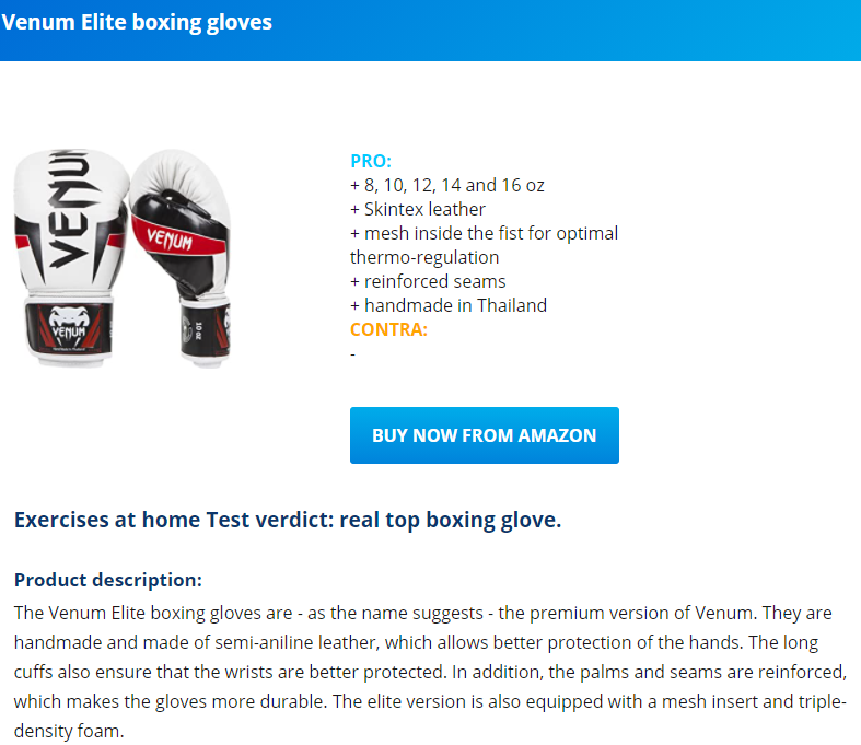 how to choose boxing gloves