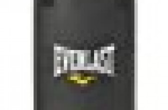 Everlast 70-Pound MMA Poly Canvas Heavy Bag (Black)