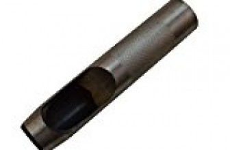 Amanaote 12 mm Dimeter Eyelet Hole Hollow Punch Bags Wad Material Circle Cutting Tool