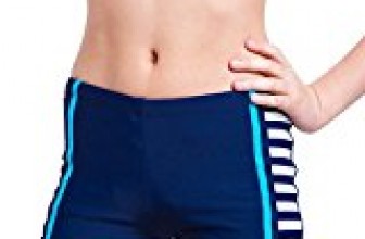 Aivtalk Toddler Boys Swim Boxer Briefs High Elastic Waistiband Sun Protection Swimshorts 5-6 Y Deep Blue