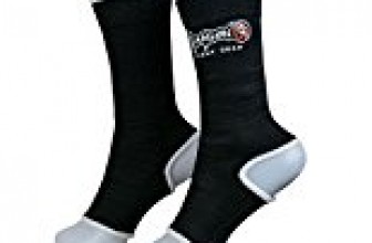 Ankle Supports – Dragon Do – Best For Muay Thai, Boxing, Kickboxing, MMA – Extra Stitching for Strong Support and Better Safety – Washable – Different Colors (Black, Medium)