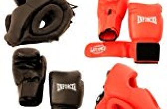 2 Pairs Pro Boxing Gloves & Pro Head Gears Pro Quality