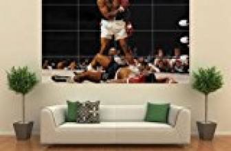 MUHAMMAD ALI VS SONNY LISTON GIANT PRINT POSTER G426 by Doppelganger33LTD