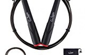 Speed Jump Rope Best for Skipping Exercise, Fitness Skip Training, Boxing, MMA, Comes With a Nylon Bag and a Extra Professional Sports Cable, Fully Adjustable to Fit Men, Women and Children