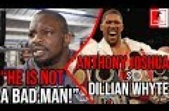 Boxing News: Dillian Whyte GOES in on Anthony Joshua for Calling him an Idiot.